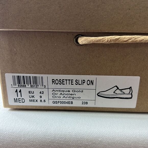 Gentle Souls by Kenneth Cole Rosette Slip On Snakeskin size 11 M - Picture 12 of 12